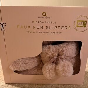 Aroma Home Pink Comfort Slippers